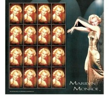 Granadinas 2004 - Marilyn Monroe - Folha de 16 selos - Scott #2530 - MNH, usado comprar usado  Enviando para Brazil