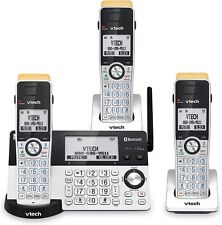 Telefone secretária eletrônica sem fio VTech Bluetooth 3 aparelho super longo alcance comprar usado  Enviando para Brazil