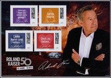 Sonderedition Roland Kaiser Bühnenjubiläum, Block mit vier Marken, postfrisch ** comprar usado Sonderedition Roland Kaiser Bühnenjubiläum, Block mit vier Marken, postfrisch ** comprar usado  Enviando para Brazil