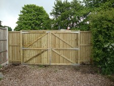 Wooden driveway gates for sale  SHREWSBURY