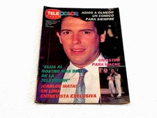 CARLOS MATA - TELECOLOR COVER  MAG - 1988 comprar usado  Enviando para Brazil