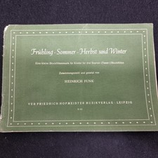 Noten frühling sommer gebraucht kaufen  Jena