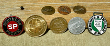 Pcs railroad tokens for sale  Tucson