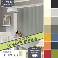 Blackout vertical blinds for sale  NOTTINGHAM