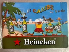Blechschild heineken caribe gebraucht kaufen  Marienberg, Pobershau