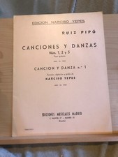 Ruiz pipo canciones d'occasion  Rennes
