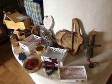 Holzteile verschied gegenstän gebraucht kaufen  Hallbergmoos