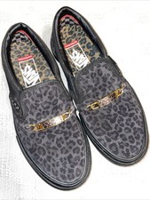 Tênis de skate Vans Cher Strawberry Colab masculino tamanho 5 M preto estampa de leopardo comprar usado  Enviando para Brazil