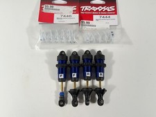 Amortecedores Traxxas 1/10 Revo 4 GTR - ALUMÍNIO AZUL com molas, precisa de retentor comprar usado  Enviando para Brazil