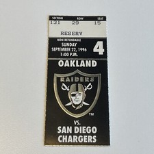 Chargers oakland raiders for sale  San Diego