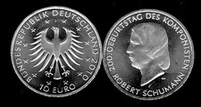 Euro 2010 gedenkmünze gebraucht kaufen  Zweibrücken