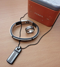 Fossil herren schmuckset gebraucht kaufen  Uslar