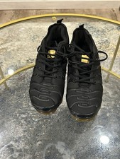 Tênis Nike Air VaporMax Plus preto metálico dourado masculino tamanho 12 CW7299-001 comprar usado  Enviando para Brazil