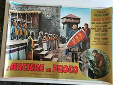 Fotobusta arciere fuoco usato  Venezia