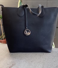 Black faux leather for sale  LONDON