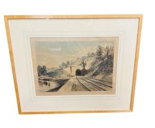 Coloured lithograph great for sale  HOUNSLOW