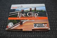 Deck Wise Ipe Clip 100 pés quadrados 3/32" espaçamento de lacunas NOVO caixa aberta preto kit completo comprar usado  Enviando para Brazil