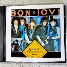 BON JOVI raro CD 1987 IRVINE Meadows CA escorregadio WHEN WET turnê concerto comprar usado  Enviando para Brazil
