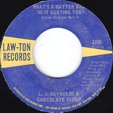 L.J. REYNOLDS & CHOCOLATE SYRUP - what's a matter baby, the penguin break down  comprar usado  Enviando para Brazil