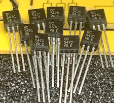 10x bc547c transistor usato  Roma