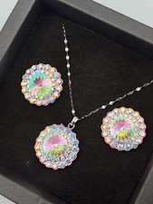 Luxus schmuckset silber gebraucht kaufen  Gondelsheim