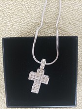Kreuz anhänger strass gebraucht kaufen  Bad Aibling