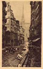Paris rue pavé d'occasion  Expédié en Belgium