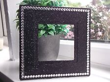 Black glitter crystals for sale  SHREWSBURY