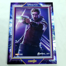 Pôster filme Avengers Infinity War Star Lord Cosmos Disney 100 Star Lord 273/288 comprar usado  Enviando para Brazil