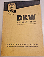 Dkw 125 arbeitsanweisung gebraucht kaufen  Mülheim-Kärlich