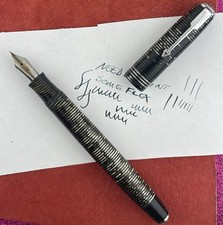 Usado, Caneta-tinteiro Parker prata pérola vacumatic ~ 1937 código de data ~ ponta de agulha comprar usado Usado, Caneta-tinteiro Parker prata pérola vacumatic ~ 1937 código de data ~ ponta de agulha comprar usado  Enviando para Brazil