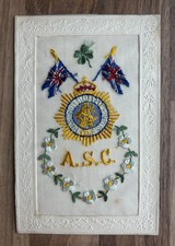 Ww1 silk postcard. for sale  FAREHAM