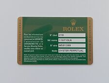 Rolex guarantee warranty usato  Corropoli