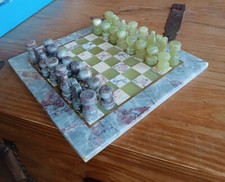 Antikes schachbrett marmor gebraucht kaufen  Dresden