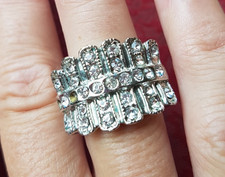 Vintage diamante tiara for sale  DOWNHAM MARKET