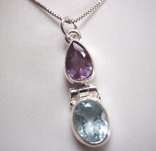 Faceted amethyst blue for sale  Hales Corners