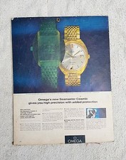 Placa de sinalização vintage rara Omegas Seamaster papel cósmico Adv CB509 comprar usado Placa de sinalização vintage rara Omegas Seamaster papel cósmico Adv CB509 comprar usado  Enviando para Brazil