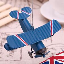 Usado, Modelo de avião de metal antigo modelo de avião planador modelo biplano aeromodelo (azul) comprar usado  Enviando para Brazil