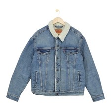 Giacca levis sherpa usato  Spedire a Italy