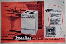 Publicité scholtès cuisiniè d'occasion  Compiègne