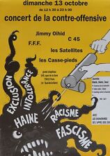 affiche concert d'occasion affiche concert d'occasion Expédié en Belgium