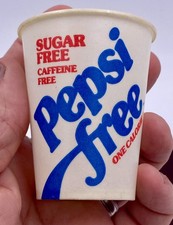 Copo de cera vintage sem açúcar Pepsi - tamanho 2 3/4 - desgaste mínimo comprar usado  Enviando para Brazil