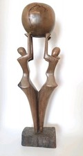 Vintage handgeschnitzte holz gebraucht kaufen  Versand nach Germany