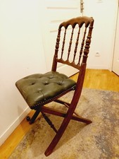 Chaise anglaise pliante d'occasion  Bonsecours