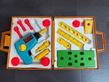 Vintage Fisher Price Zestaw narzędzi i walizka, numer 924, 1977, używany na sprzedaż  Wysyłka do Poland