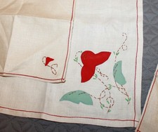 Vintage ecru red for sale  Omaha