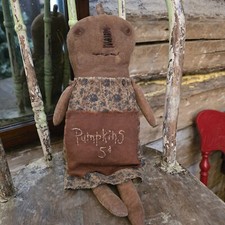 Primitive pumpkin girl for sale  Center City