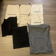 Lote de 8 bolsas de pó Louis Vuitton Balenciaga Versace comprar usado  Enviando para Brazil