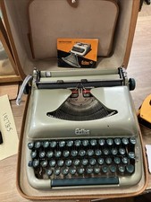 Erika portable typewriter for sale  SELBY