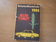 Deutscher motorkalender 1966 gebraucht kaufen  Oberlichtenau
